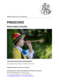 pinocchio - Dschungel Wien
