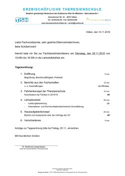 Hilden, den 04 - Theresienschule Hilden