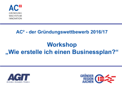 Workshop Businessplan_Einfuehrung