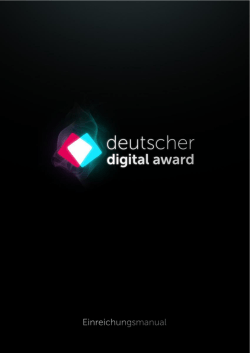 1 | 26 - Deutscher Digital Award