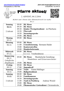 Hl. Messe