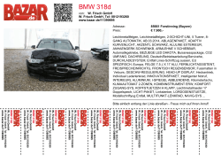 BMW 318d - Bazar.de