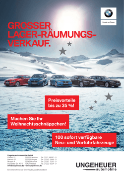 TOP-Angebote - Ungeheuer Automobile GmbH