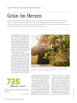 Gr&uuml;n im Herzen - research - Das Bayer