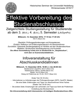 Historisches Seminar der Universit&auml;t Heidelberg