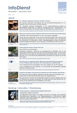 InfoDienst - Wirtschaftsförderungsgesellschaft Herne