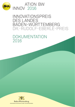 Dokumentationsbrosch&uuml;re 2016 - Dr.-Rudolf-Eberle
