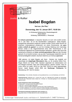 Isabel Bogdan - Schleswig