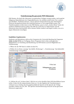 PDF-Scans in durchsuchbare PDFs umwandeln