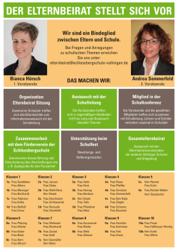 Unser Elternbeirat