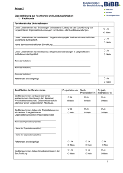 Eigenerkl&auml;rung zur Fachkunde und Leistungsf&auml;higkeit 1