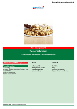 Kaiserschmarrn - Schöller Direct