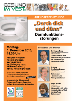 Durch dick und d&uuml;nn