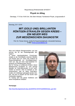 gold und - Fachbereich Physik