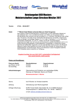 DSV Wetzlar 2017