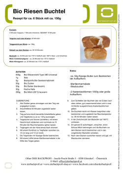 Bio Riesen Buchtel