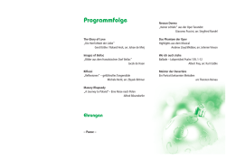 Programmfolge