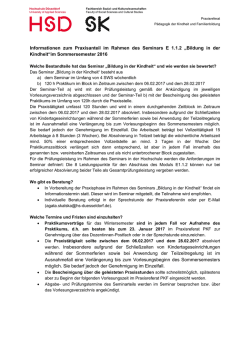 FAQ Praktikum_Bildung in Kindheit_E1.1.2_WiSe16_17