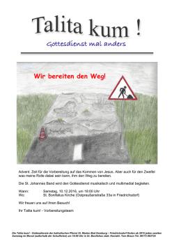 Gottesdienst mal anders