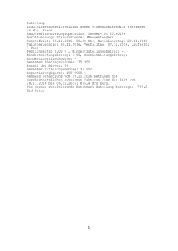 Hauptrefinanzierungsoperation, Tender-ID: 2