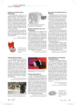 Schnelle und präzise Phasen bestimmung - bulletin