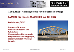Tecsales Holzhallen-Konstruktionen 2017-01