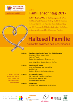 Halteseil Familie - Familienbund Paderborn