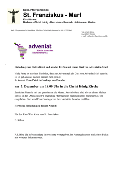Infos hier - St. Georg, Marl
