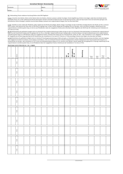 Scoresheet Western Horsemanship