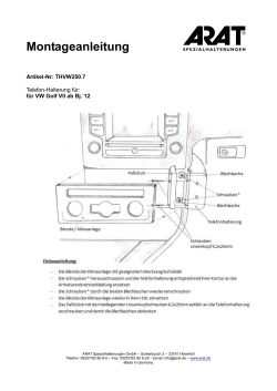 Montageanleitung - Handytreff GmbH