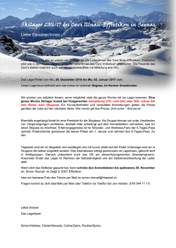 Informationen - CVJM Illnau