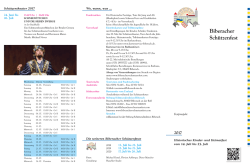 Festprospekt 2017 - Biberacher Schützenfest