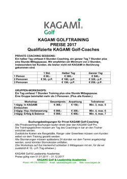 KAGAMITrainers private coaching prices-2017-Dt
