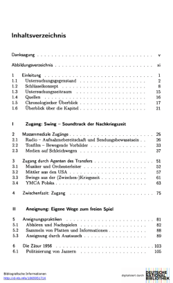 Inhaltsverzeichnis - H-Soz-u-Kult