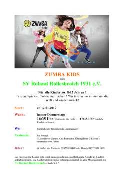 Infos Hier - SV Roland Rollesbroich