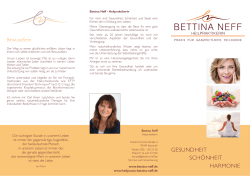 Flyer - Bettina Neff