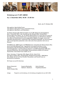 Informationen zur Anmeldung hier - Alfred-Nobel