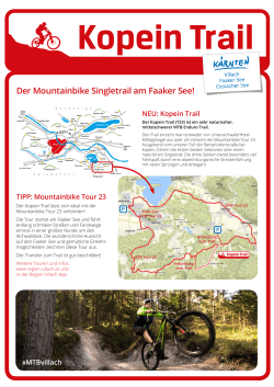 Kopein Trail - Region Villach
