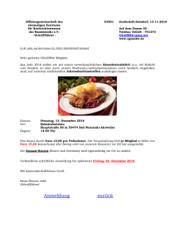 Jahresabschlussfeier