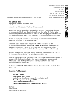 Infos gibt es hier zum