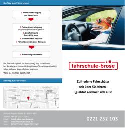 Infoblatt-fahrschule