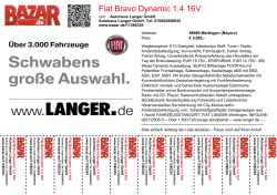 Fiat Bravo Dynamic 1.4 16V