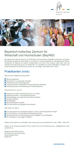 Stellenausschreibung - bayerisch