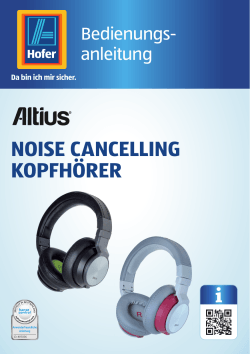 noise cancelling kopfhörer