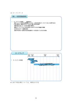 (5) オープンデータ ※ 2017 年度以降については、現時点の予定