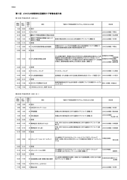 プログラム - 九州病院