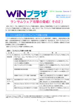 ランサムウェア攻撃の脅威（その2）