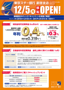 東京スター銀行 新宿支店
