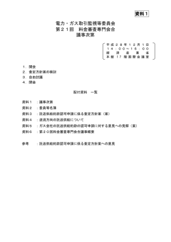 資料1 議事次第（PDF形式：95KB）