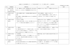 板橋区立中央図書館窓口サービス等委託事業者プロポーザル質問と回答